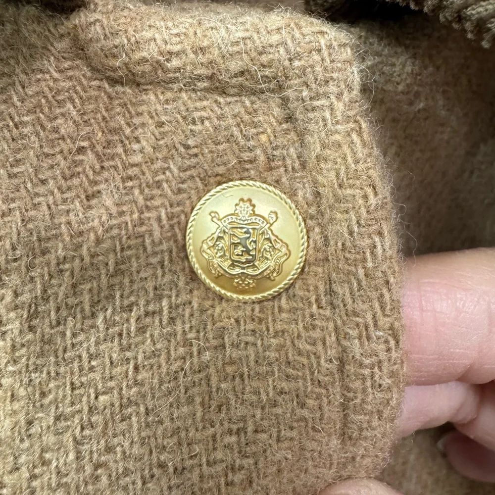 J. Crew Women's Coat with Gold Accents - Picture 2 of 12
